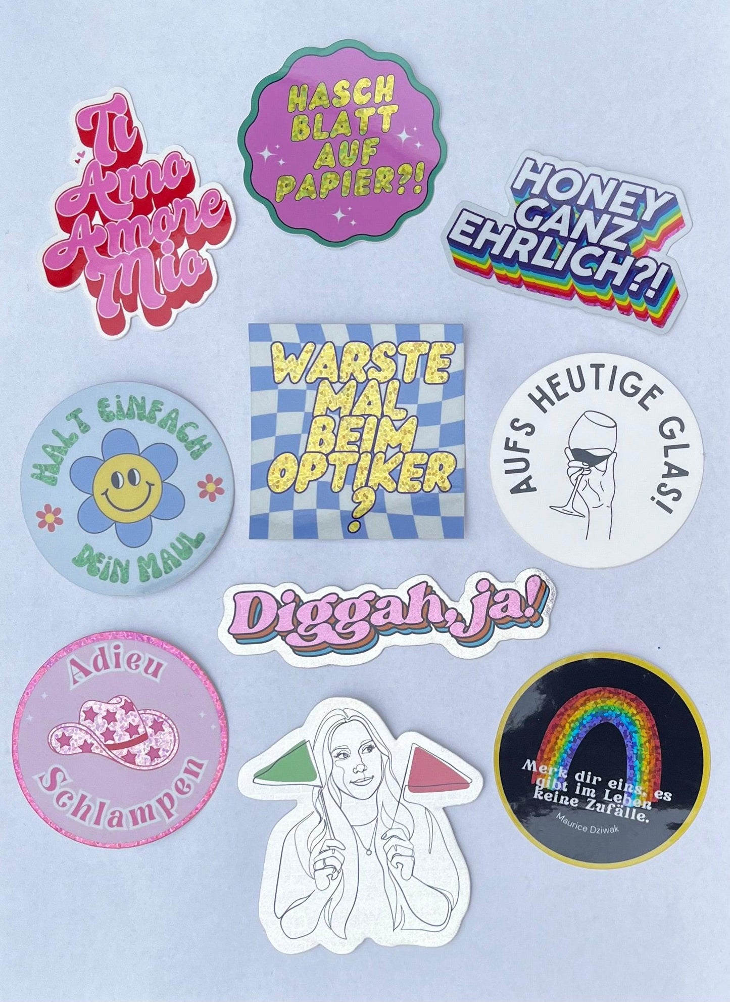 La Polcevita Stickerset - La Polcevita's Trash TV Club