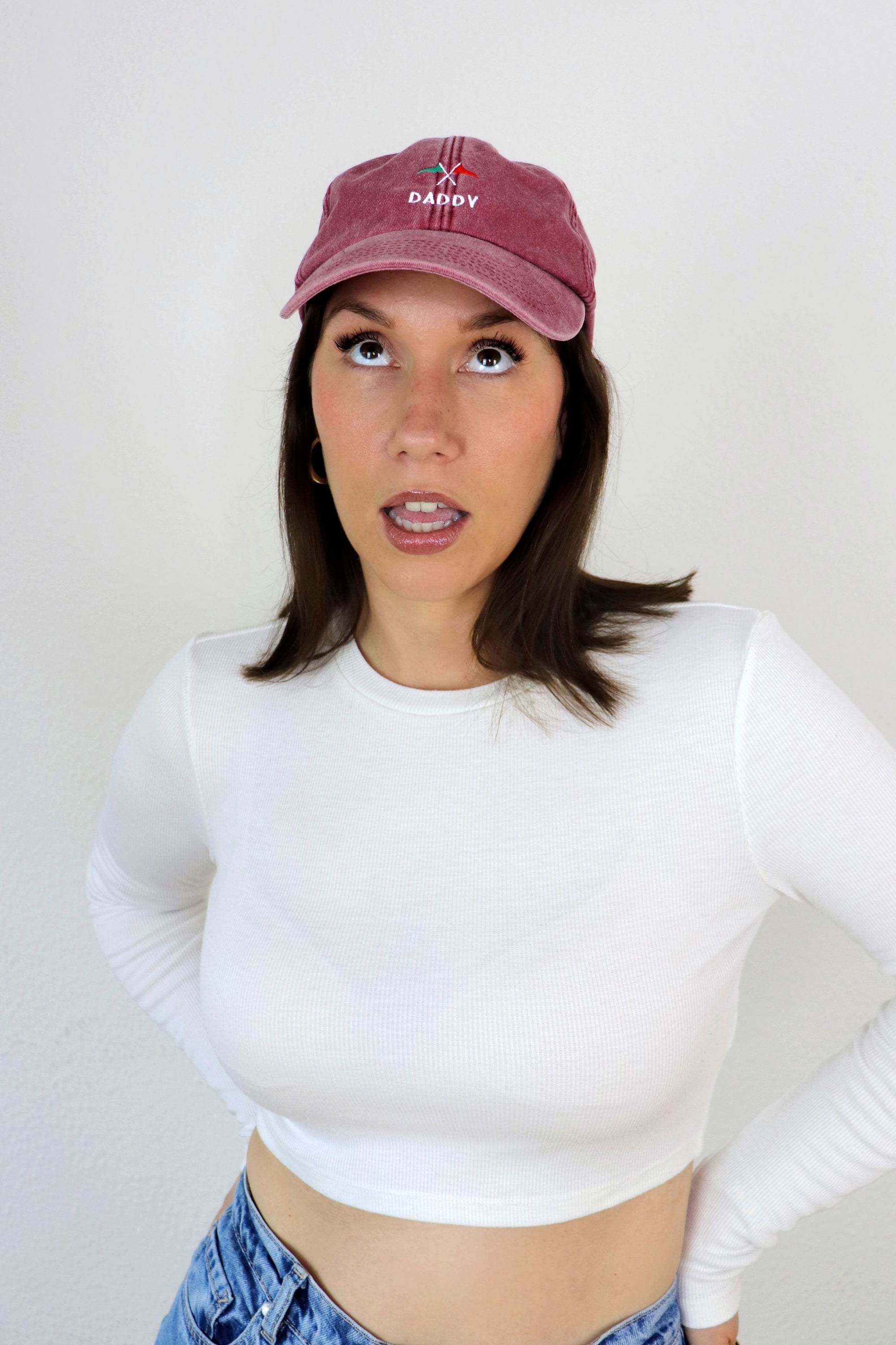 G/R Daddy Cap in Red