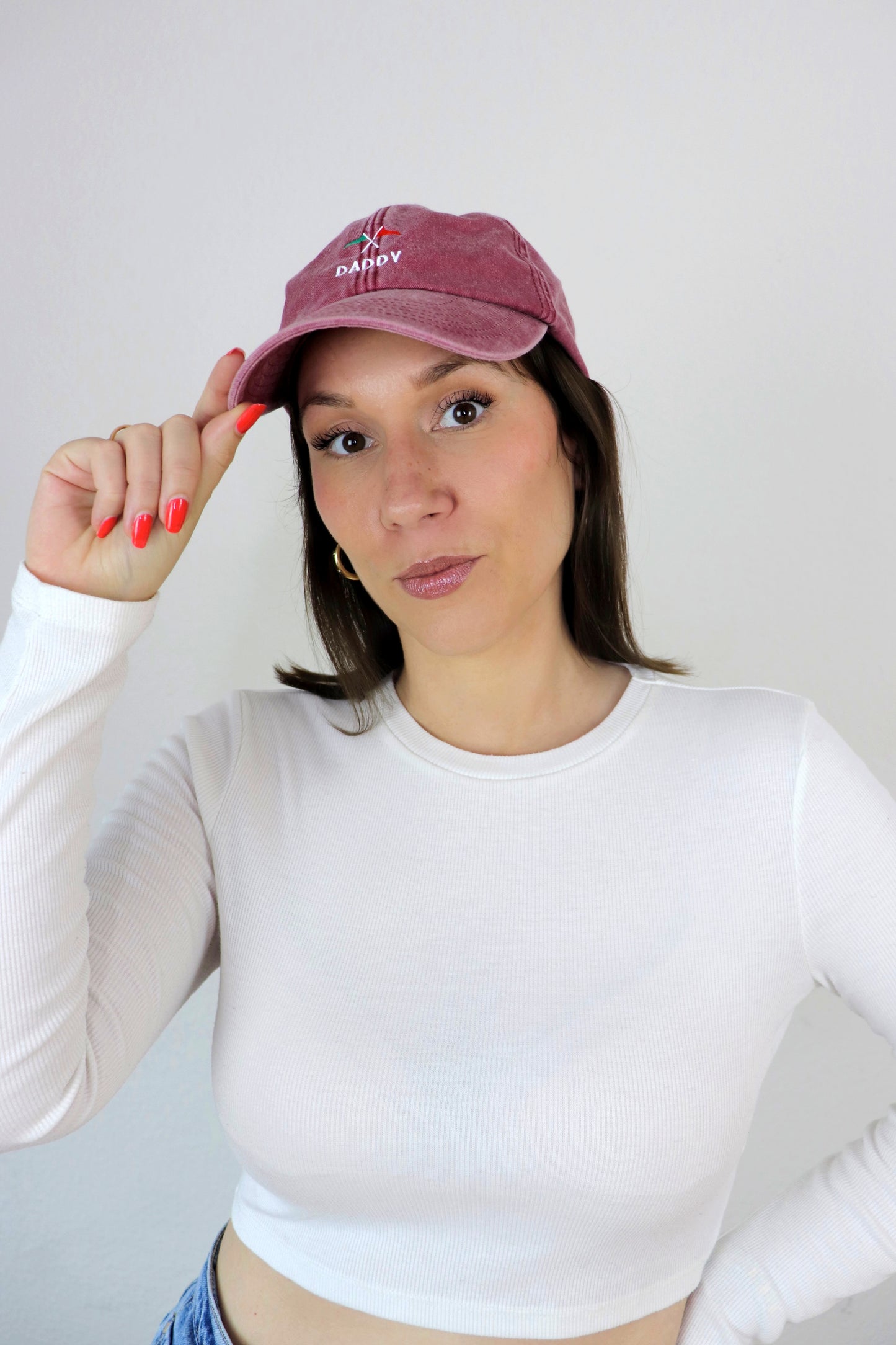 G/R Daddy Cap in Red