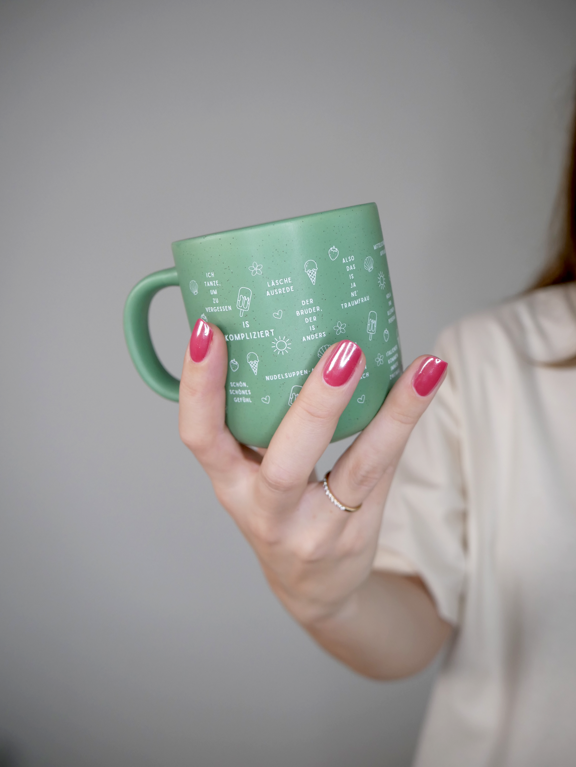 Tasse zum Glück (Sommer Edition) - Hellgrün
